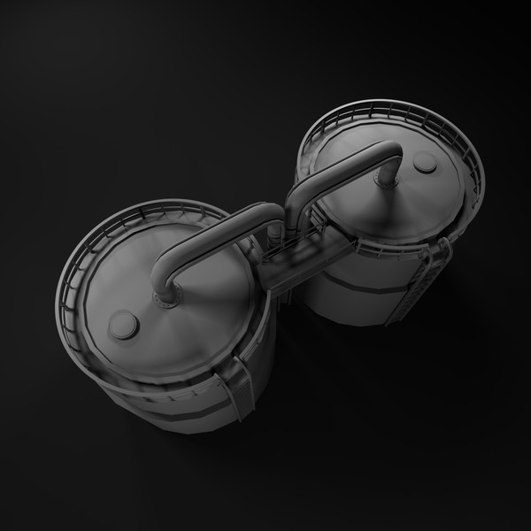 3d model industrial - Industrial Element 02... by Maarten_Dominicus